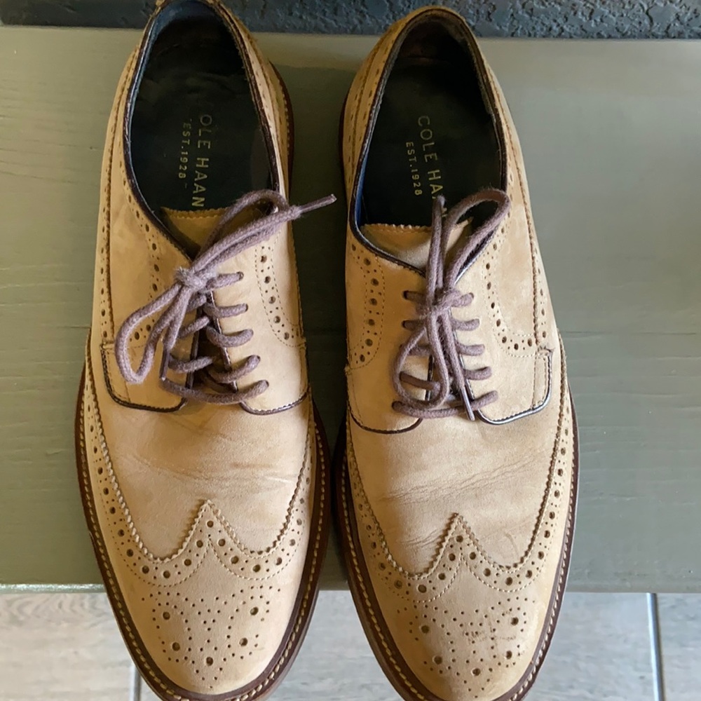 Cole Haan Suede Men’s Oxford Shoes